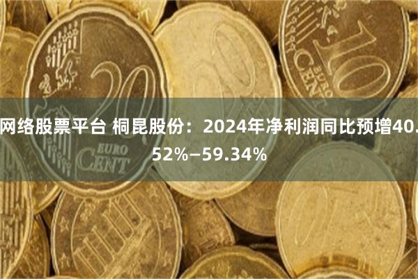 网络股票平台 桐昆股份：2024年净利润同比预增40.52%—59.34%