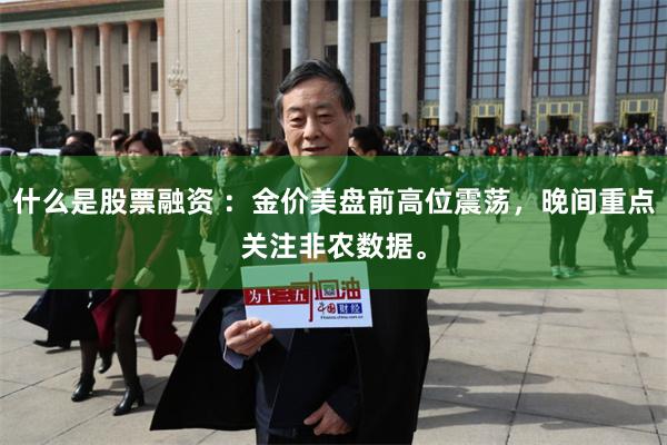 什么是股票融资 ：金价美盘前高位震荡，晚间重点关注非农数据。
